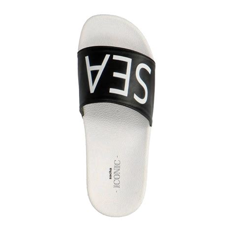 badslippers met tekst